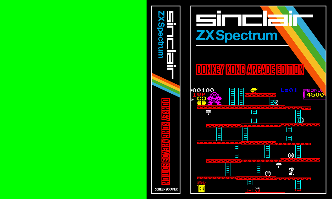 Donkey Kong Arcade Edition — box-texture (SS)