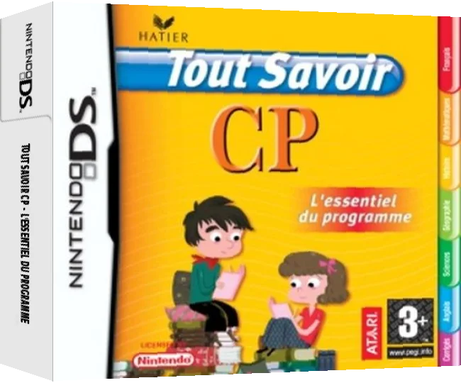 Tout Savoir CP - L'Essentiel du Programme — box-3D (EU)