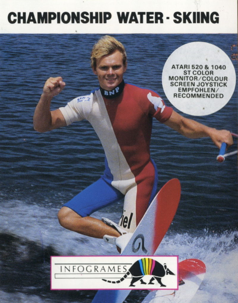 Championship Water-Skiing box art