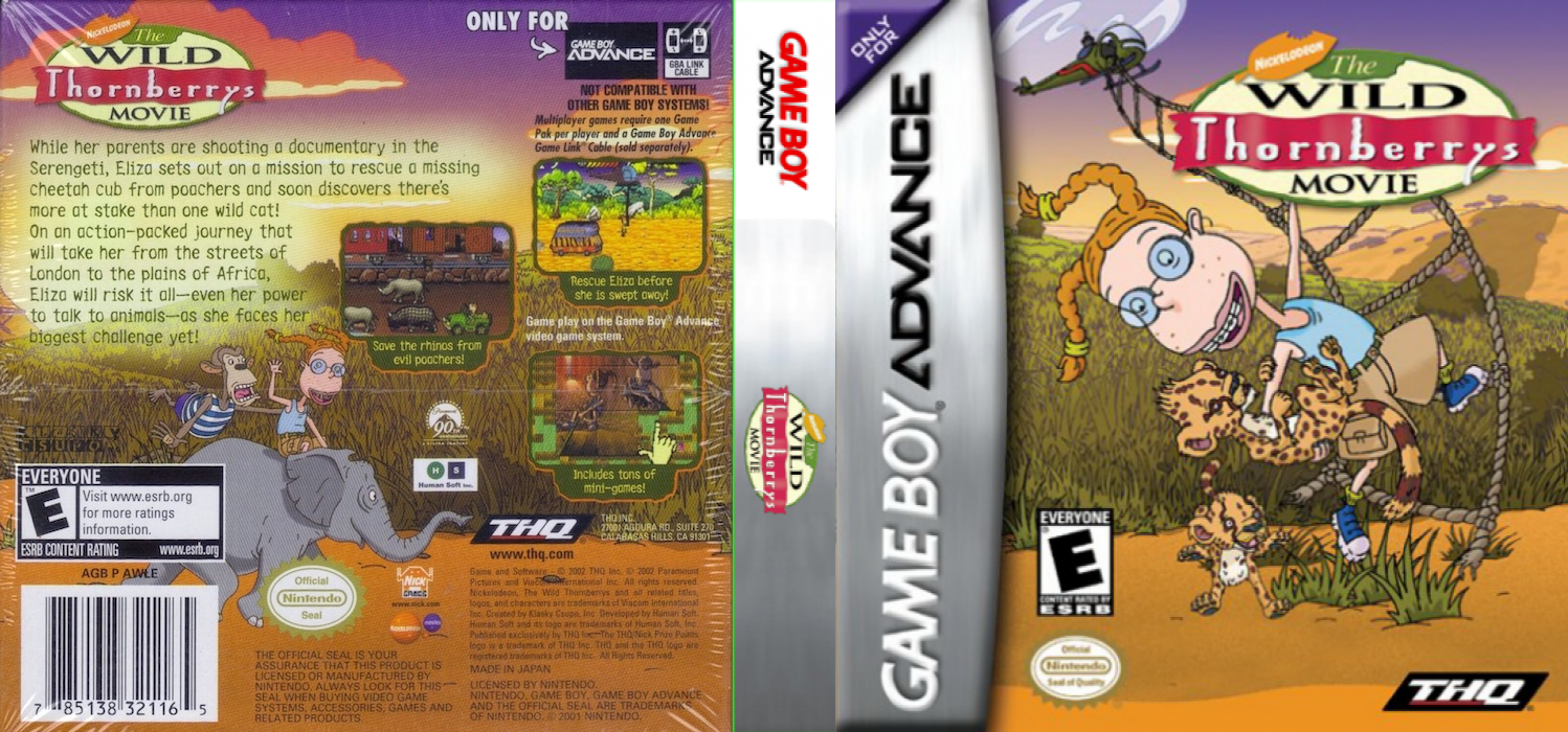 Wild Thornberrys Movie, The — box-texture (US)