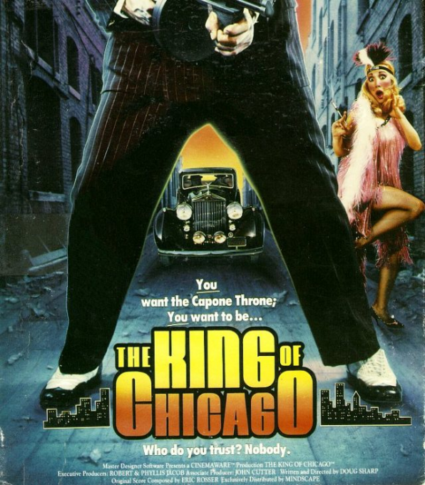 King of Chicago, The box art