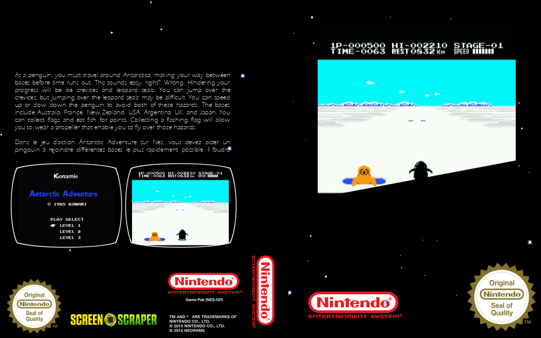 Kekkyoku Nankyoku Daibouken — box-texture (SS)