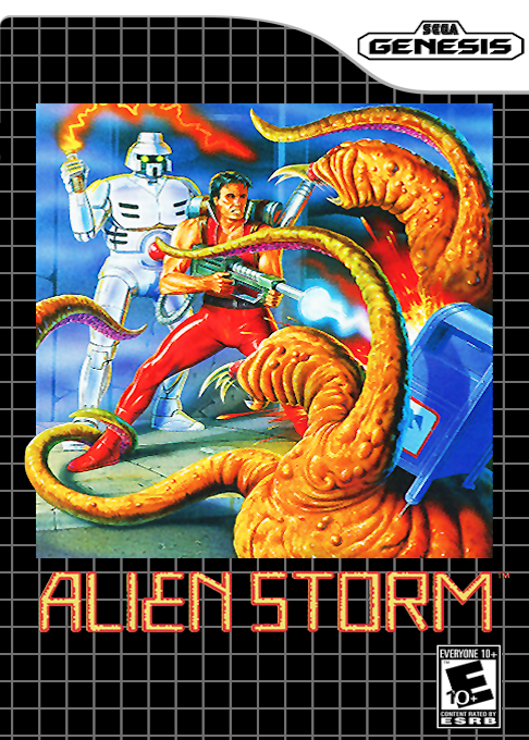 Alien Storm box art