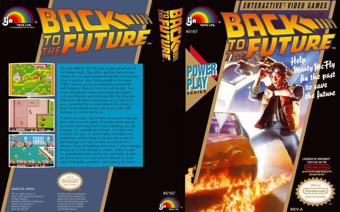 Back to the Future — box-texture (US)