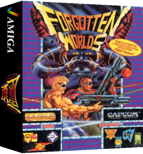 Forgotten Worlds — box-3D (EU)
