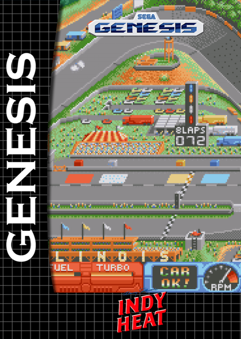 Danny Sullivan's Indy Heat — box-2D (SS)