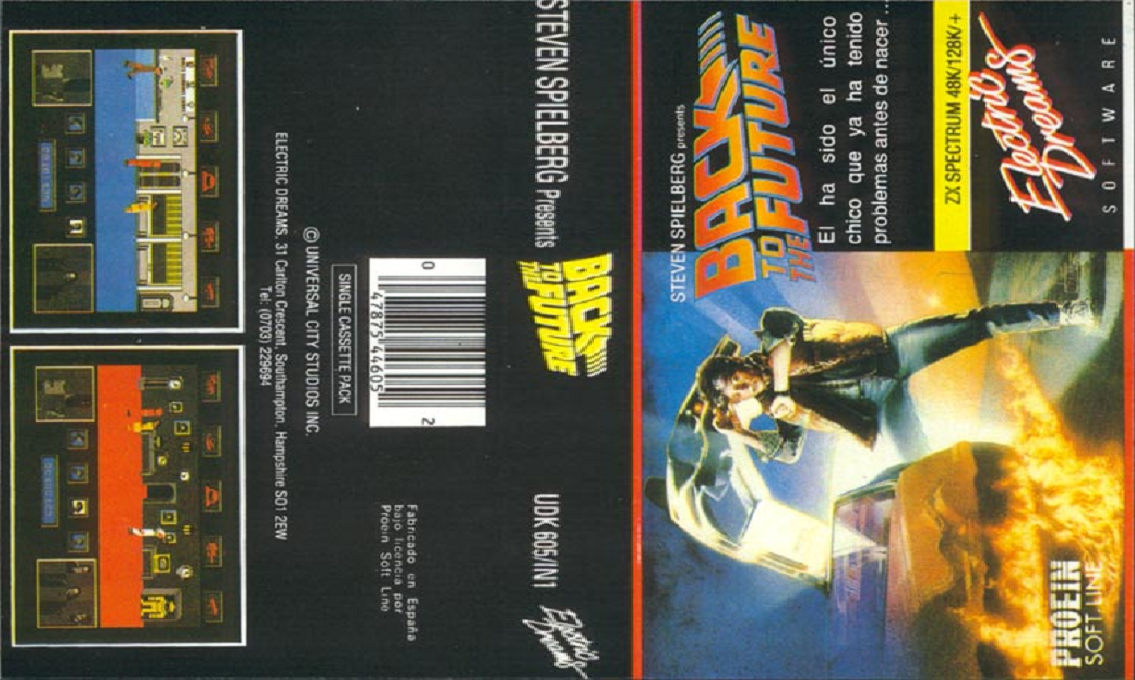 Back To The Future — box-texture (SP)