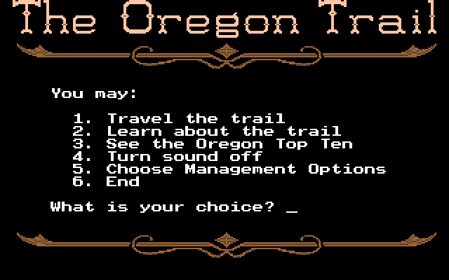 Oregon Trail, The — sstitle (US)