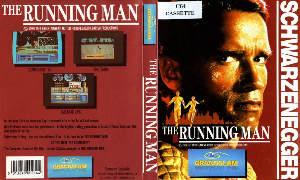 Running Man, The — box-texture (EU)