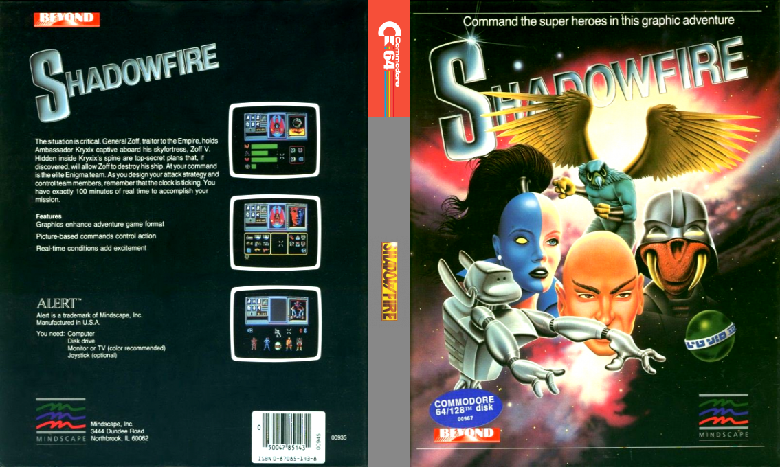 Shadowfire — box-texture (US)