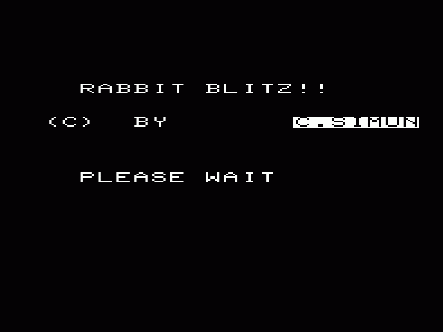 Rabbit Blitz — sstitle (WOR)