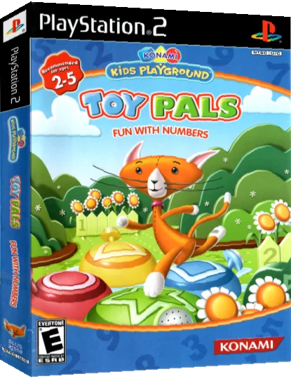Konami Kids Playground - Toy Pals Fun with Numbers — box-3D (US)