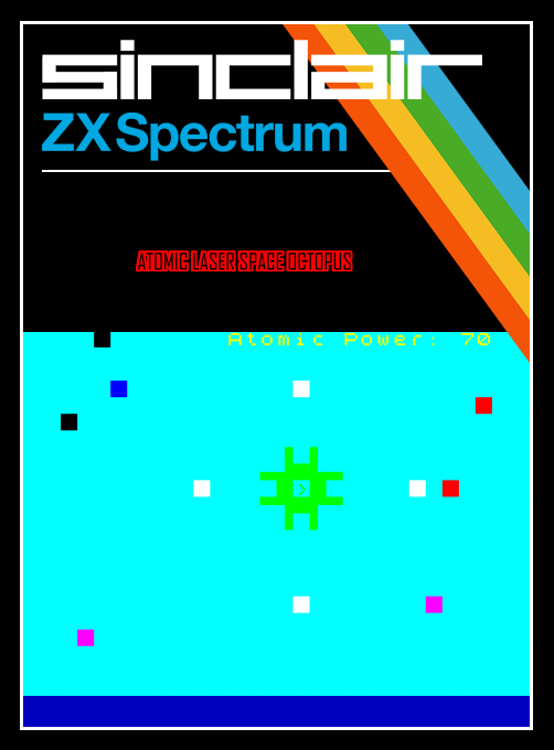 Atomic Laser Space Octopus box art