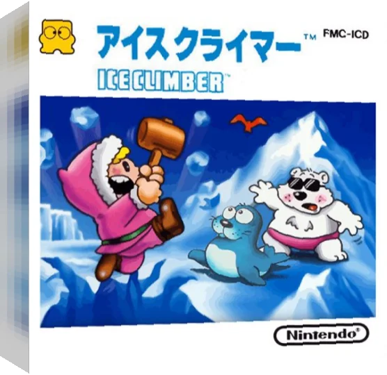 Ice Climber — box-3D (JP)