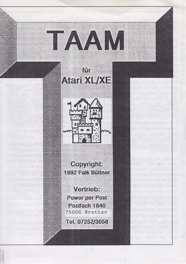 Taam box art