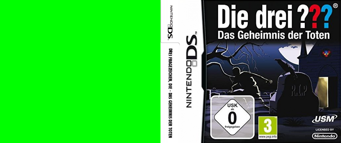 Drei Fragezeichen, Die - Das Geheimnis der Toten — box-texture (DE)