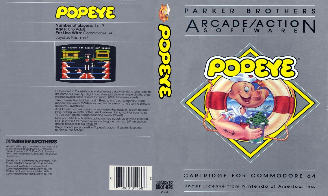 Popeye — box-texture (US)