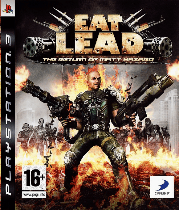 Eat Lead - The Return of Matt Hazard — box-2D (FR)