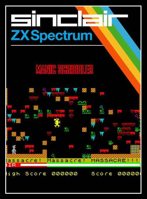Manic Scribbler box art