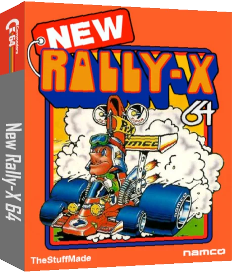 New Rally-X 64 — box-3D (WOR)