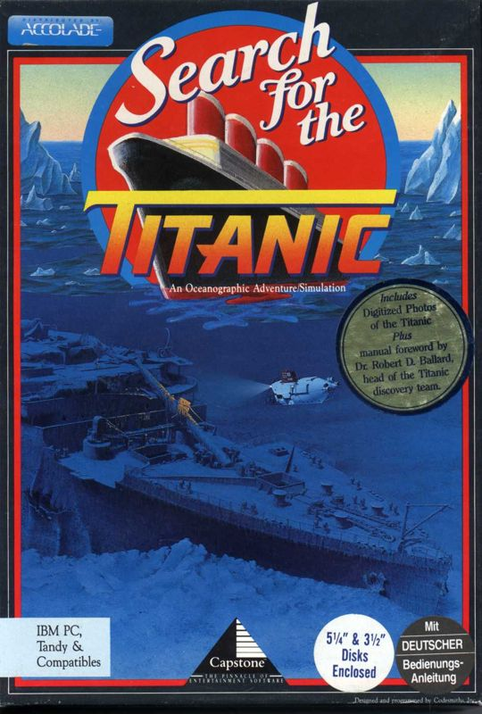 Search For The Titanic — box-2D (EU)