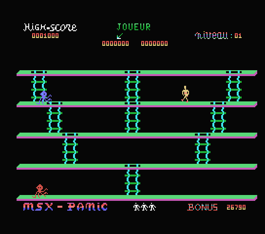 Msx Panic — ss (WOR)