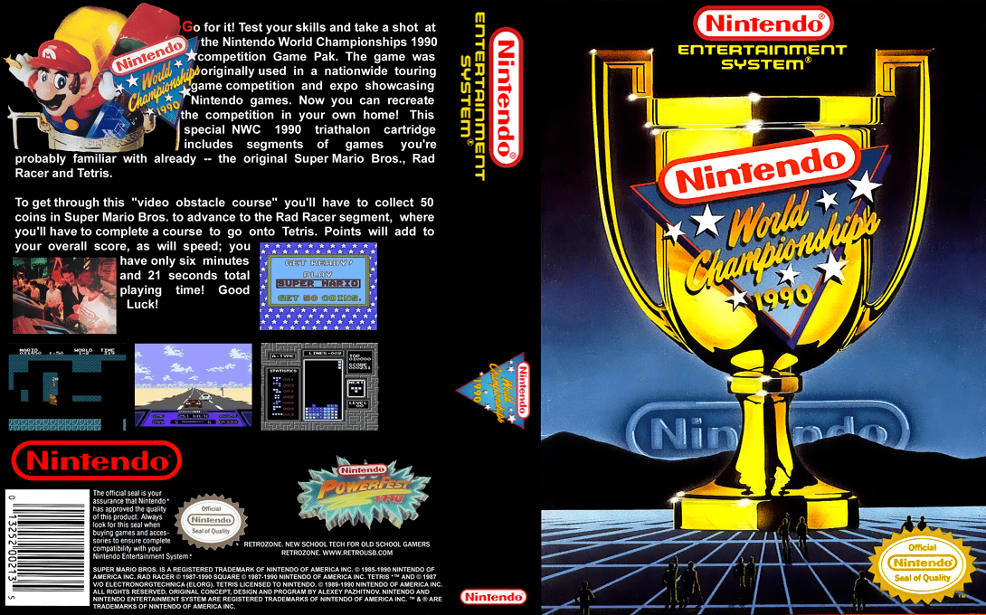 Nintendo World Championships 1990 — box-texture (US)