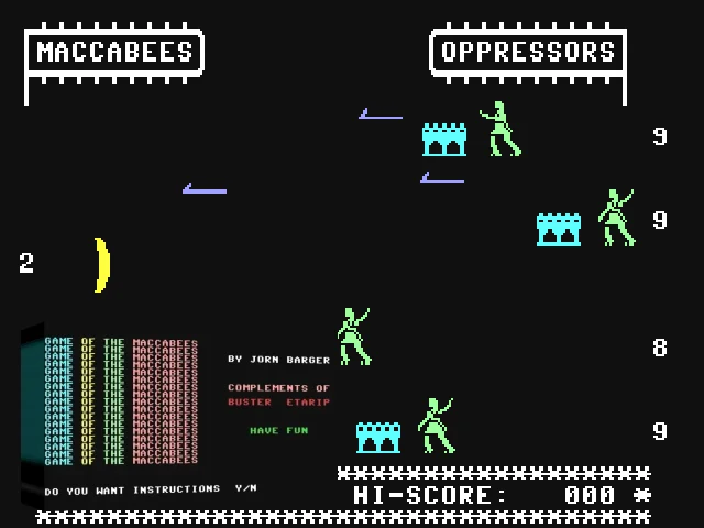 Game of the Maccabees — mixrbv2 (WOR)