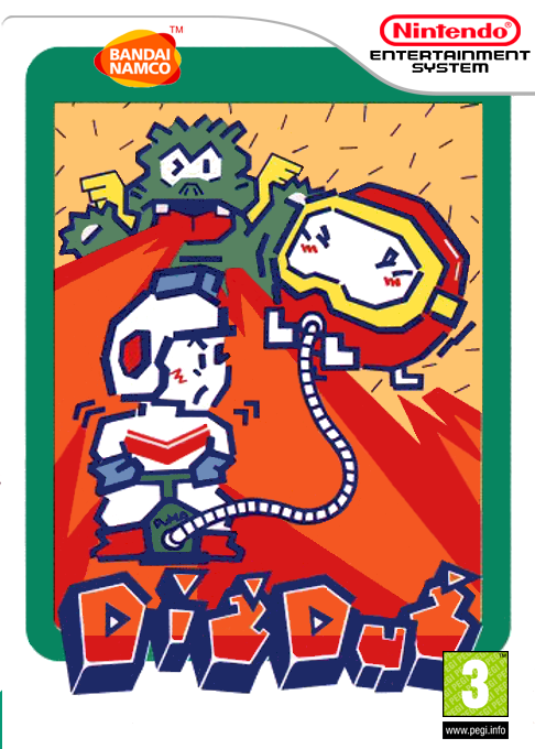 Dig Dug 2 box art