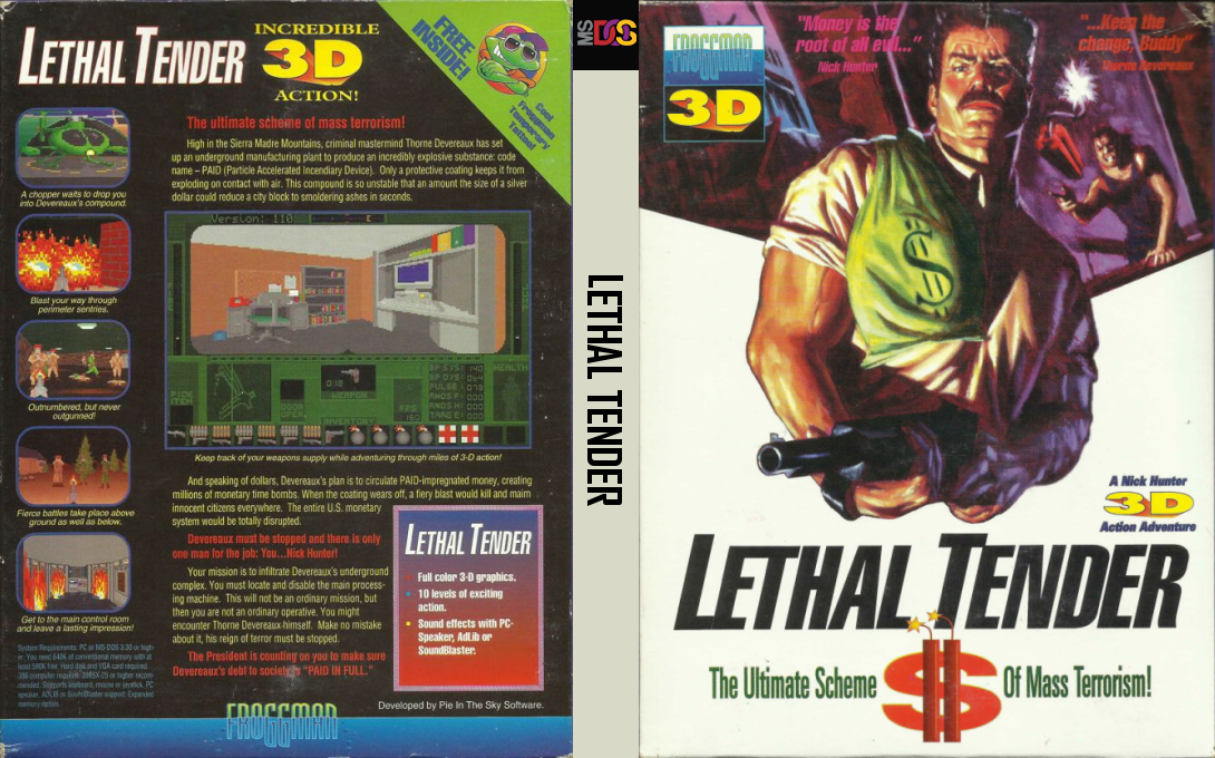 Lethal Tender — box-texture (US)