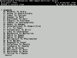 ZxZvm - Encyclopedia Frobozzica — sstitle (WOR)