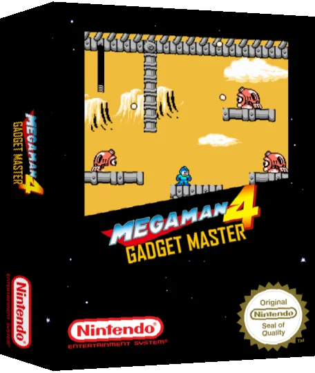 MegaMan IV : Gadget Master — box-3D (SS)