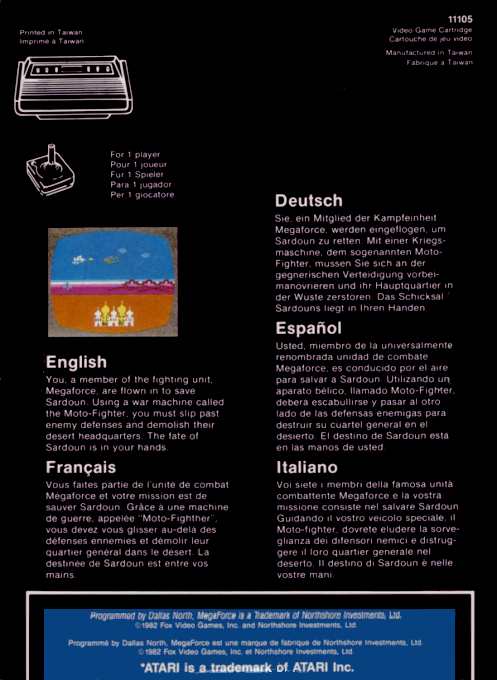 Mega Force — box-2D-back (EU)