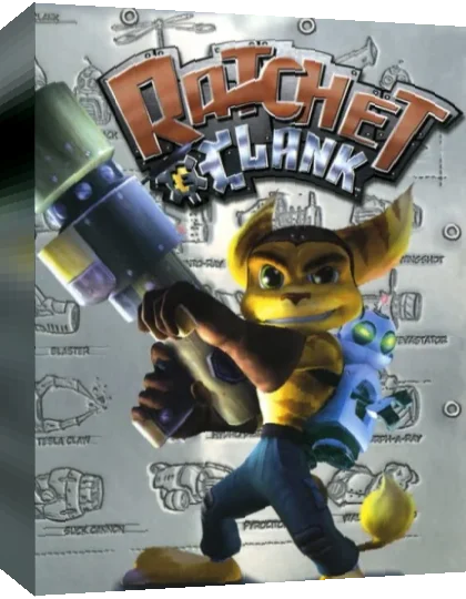 Ratchet & Clank - QForce — box-3D (EU)