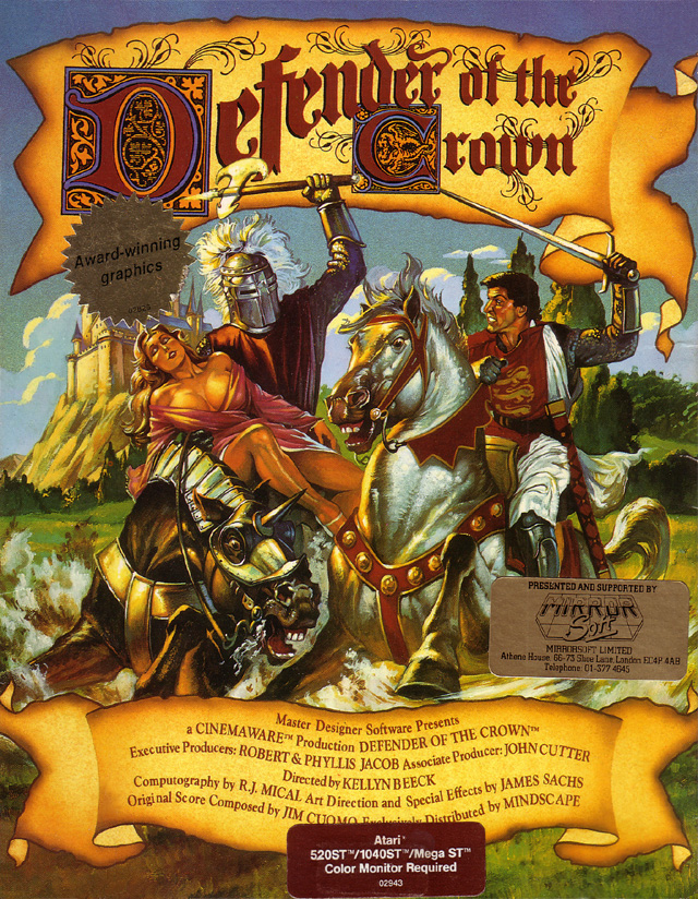 Defender Of The Crown — box-2D (EU)