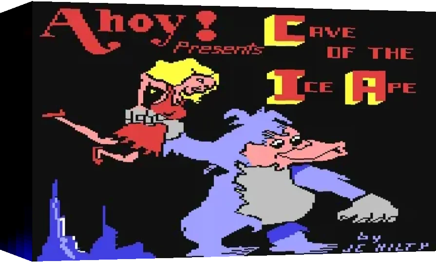 Cave of the Ice Ape — box-3D (WOR)