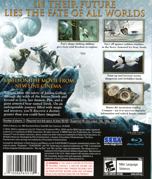 Golden Compass, The — box-2D-back (US)