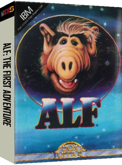 Alf - The First Adventure — box-3D (US)