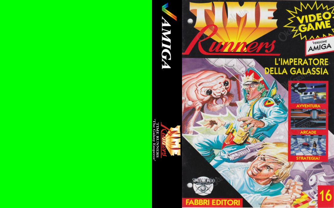 Time Runners 16 - The Galaxy Emperor — box-texture (IT)
