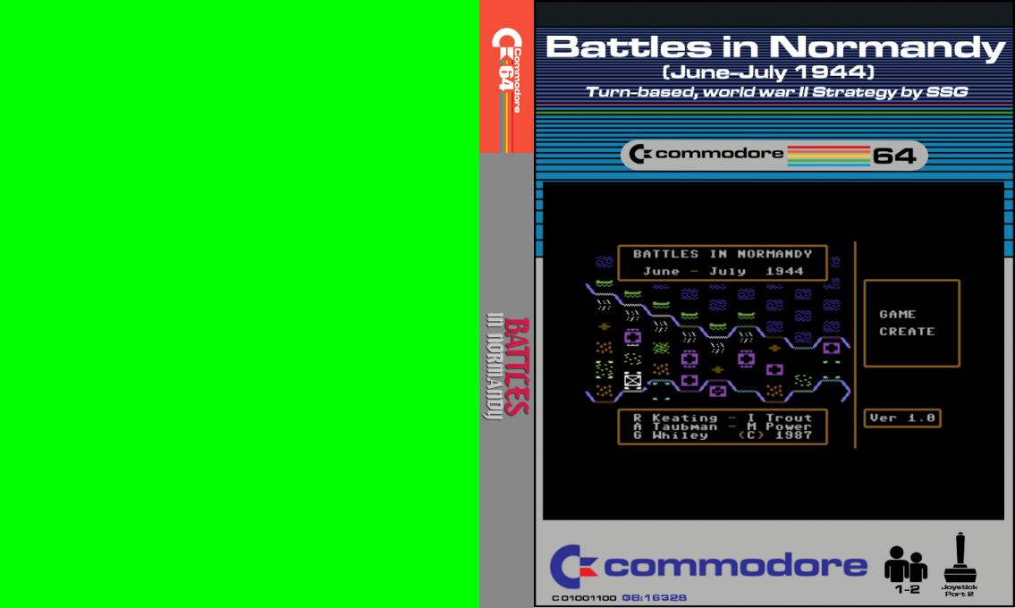 Battles in Normandy — box-texture (CUS)
