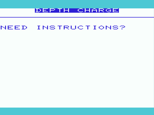 Depth Charge — sstitle (WOR)
