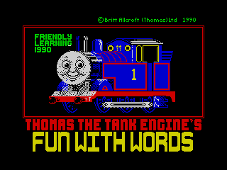 Thomas The Tank Engine's Fun With Words — sstitle (EU)