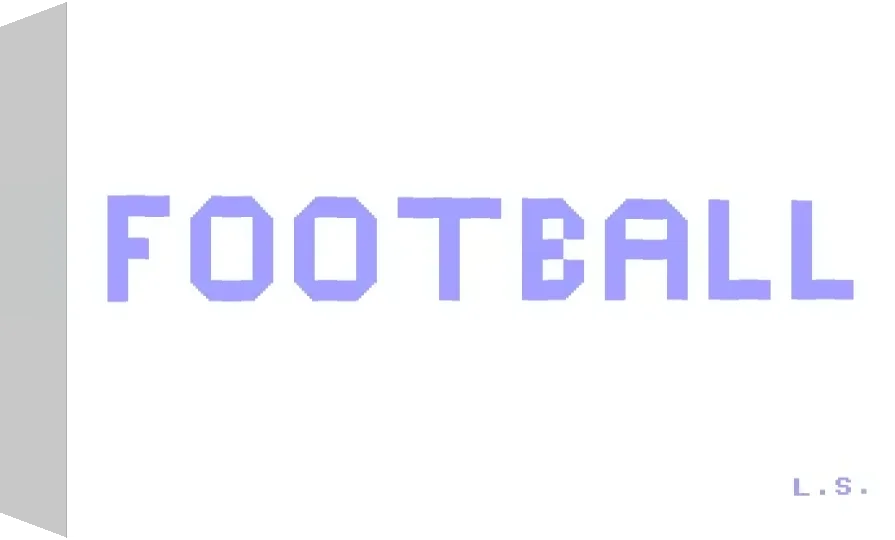 Football 84 — box-3D (WOR)