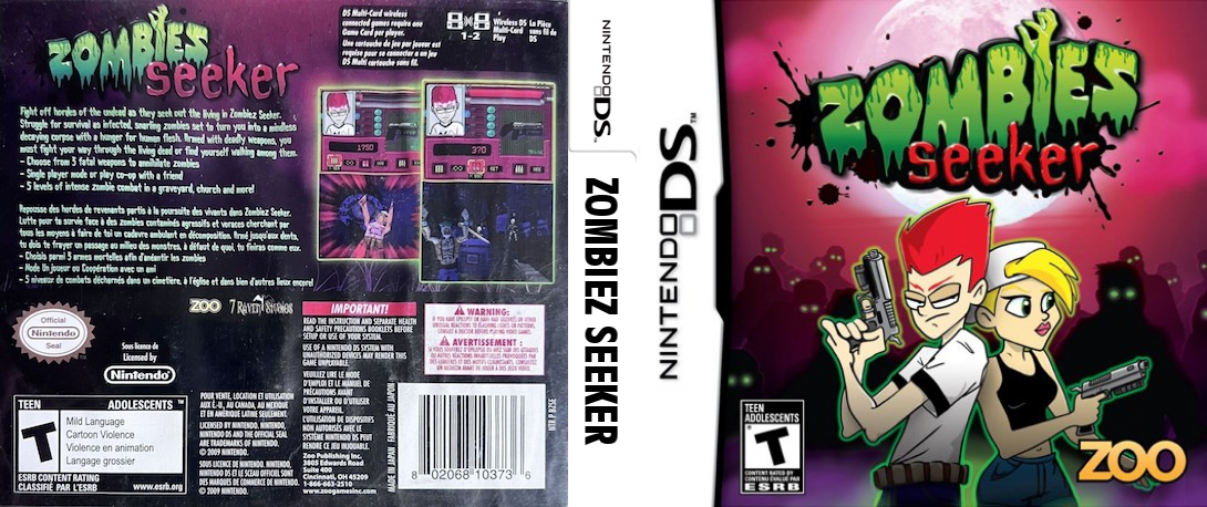 Zombiez Seeker — box-texture (US)