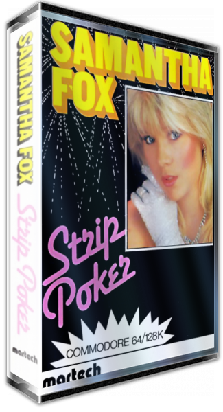 Samantha Fox Strip Poker — box-3D (EU)