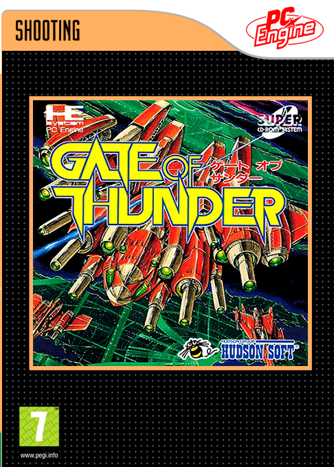 Gate Of Thunder — box-2D (EU)