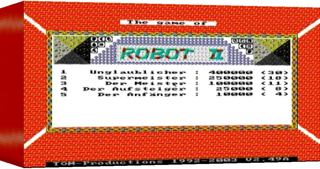 Robot II: Das Labyrinth im Wald — box-3D (WOR)