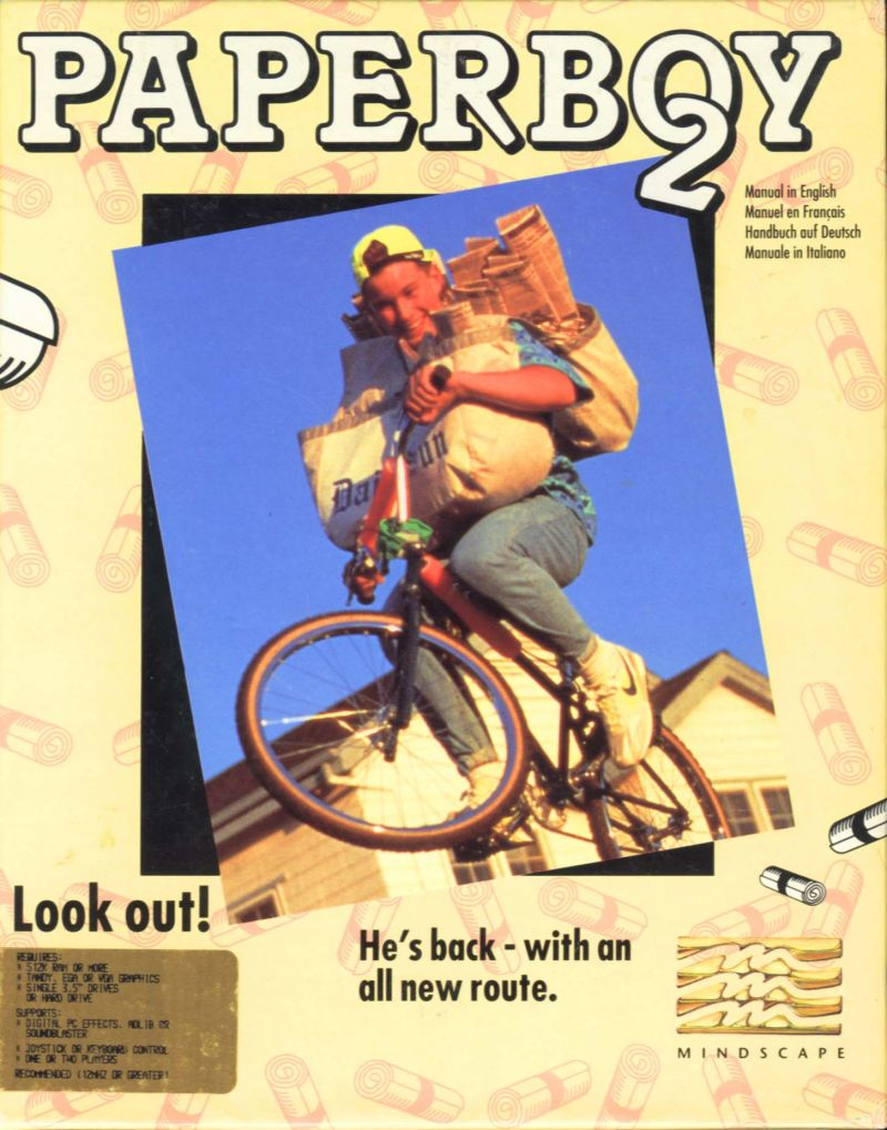 Paperboy 2 — box-2D (EU)