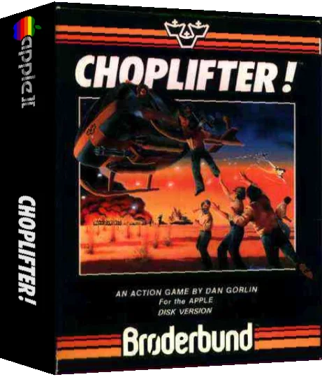 Choplifter! — box-3D (US)