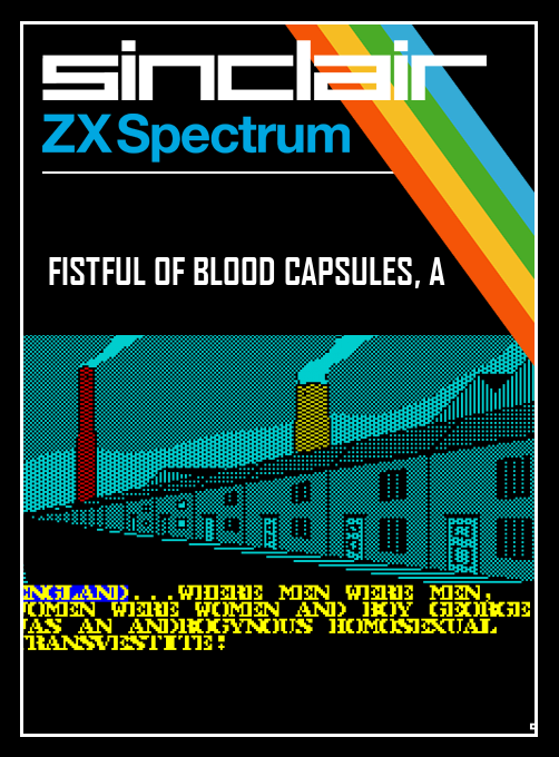 A Fistful of Blood Capsules box art